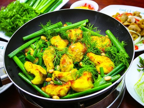 Vietnamese fish with Turmeric and Dill